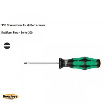 Wera 110004 Screwdriver for Slotted Screws 0.8 x 4 x 100 mm