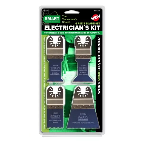 Smart H4EMK Multitool Blade Set 4 piece