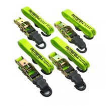 Faithfull FAITDRATSET4 Ratchet Tie Down Set 4 Piece