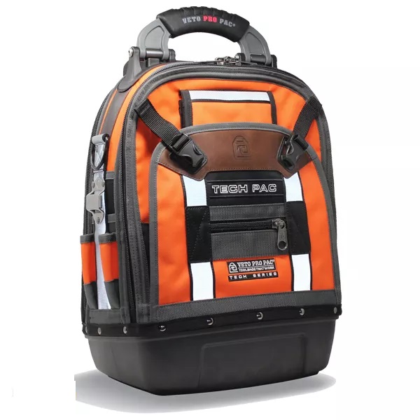 Veto Pro Pac TECH PAC HiViZ ORANGE Tool Back Pack