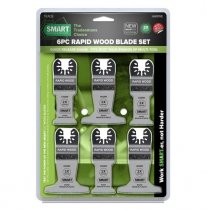 Smart H6RWK 6pc Rapid Wood Blade Set