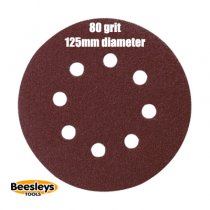 Makita P-43555 125mm Round Abrasive 80grit (pack 10)