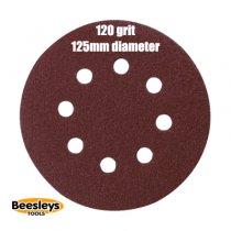 Makita P-43577 125mm Round Abrasive 120grit (pack 10)