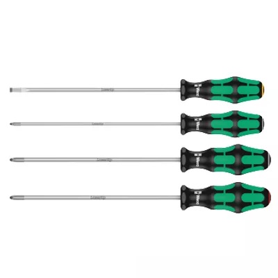 Wera 347736 Screwdrivers 200mm (pack of 4)