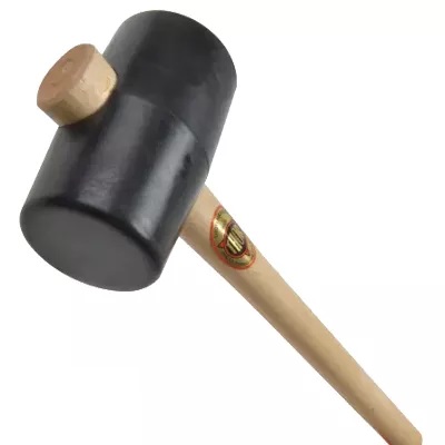 Thor 954 Black Rubber Mallet 74mm