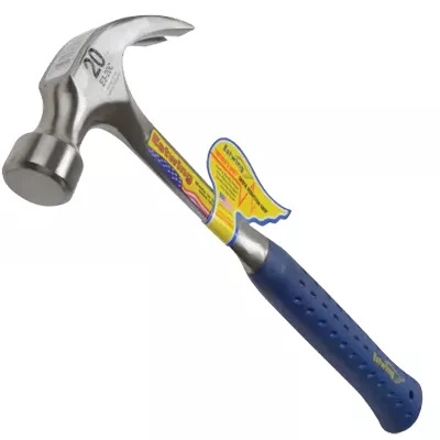 Estwing E3-20C Curved Claw Hammer - Vinyl Grip 560g (20oz)