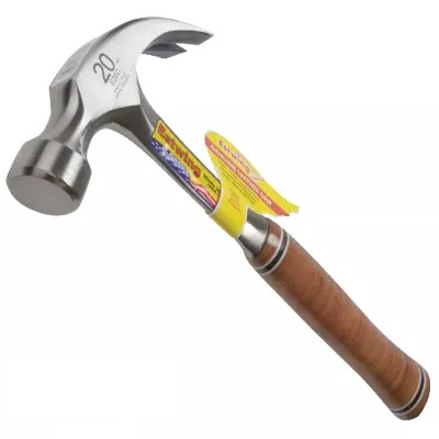 Estwing E20C Curved Claw Hammer - Leather Grip 560g (20oz)