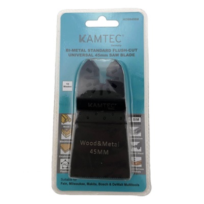 Kamtech KOSB45BM Bi-Metal Multitool Blades 45mm Pack of 10