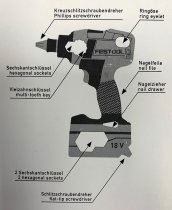 Festool 577221 Key Tool KT-TPC-FT1