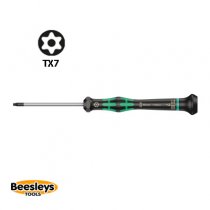 Wera 118044 2067 TORX® BO Screwdriver for tamper-proof TORX® TX7