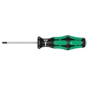 Wera 009305 - 355 SB Screwdriver for Pozidriv screws PZ0