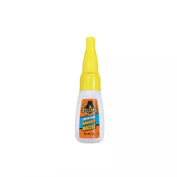 Gorilla 4044501 Super Glue Brush and Nozzle 12g