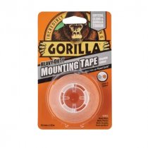 Gorilla 3044101 Crystal Clear Mounting Tape 1.5m