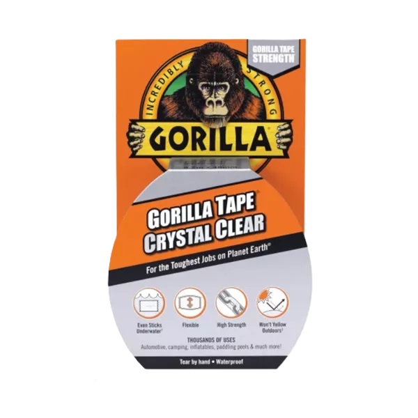 Gorilla 3044701 Tape Crystal Clear 48mm x 8.2m