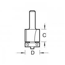 Trend C116X1/4TC Self guided trimmer 12.7mm diameter