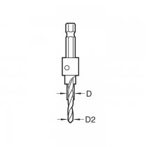 Trend SNAP/CB/2TC Snappy TC Counterbore 4.75mm x 9.5mm