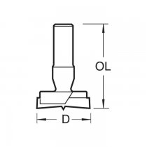 Trend C250X1/2TC Router machine bit