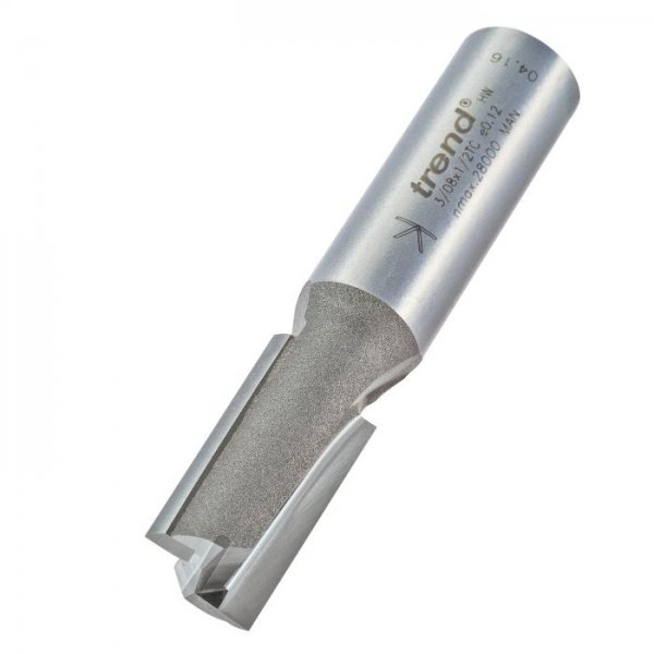 Trend 3/08X1/2TC Two flute cutter 12.7mm diameter