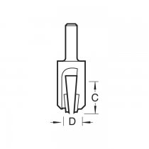 Trend 24/10X1/4TC Plug maker 12mm diameter