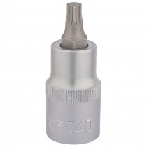 Draper 16312 Draper TX-STAR® Socket Bit, 1/2″ Sq. Dr., T40 x 55mm