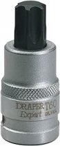 Draper 55668 TX-STAR® Socket Bit, 1/2" Sq. Dr., T60 x 55mm