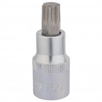 Draper 16319 TX-STAR® Socket Bit, 1/2" Sq. Dr., T55 x 55mm