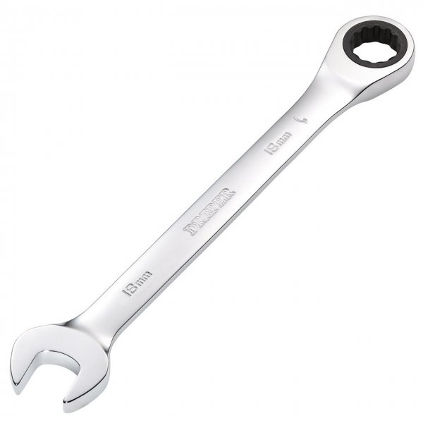 Draper 31015 Metric Ratcheting Combination Spanner 18mm