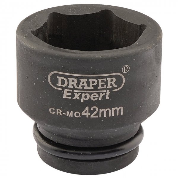 Draper 05023 Expert HI-TORQ® 6 Point Impact Socket, 3/4" Sq. Dr., 42mm