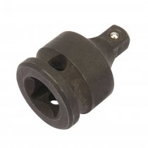 Draper 07022 Expert Impact Socket Converter, 3/8"(F) x 1/4"(M)