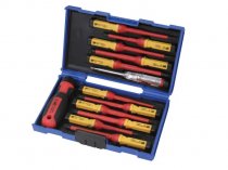 Faithfull FAISDVDES13I Interchangeable VDE Screwdriver Set, 13 Piece