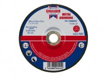 Faithfull FAI1806MDG Depressed Centre Metal Grinding Disc 180mm x 22.23mm