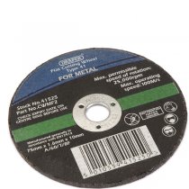 Draper 41525 Type 41 Flat Cutting WHeel 75 x 1.6 x 10 mm