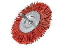 Faithfull FAIWBN100C Nylon Circular Brush 100mm x 6mm Shank