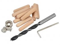 Faithfull FAIDOWKIT6 Dowel Kit 6mm Drill & Points