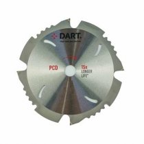 Dart PCD165204 PCD Fibre Cement Saw Blade 165mm x 20mm x 4Z