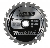 Makita B-62979 Circular saw blade, Efficut T.C.T, 165 x 20 mm, 25 Teeth