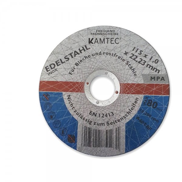 Kamtec KA20225-10 Cutting Disc Set 115mm x 22.23mm