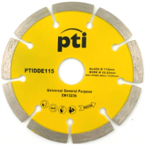 PTI PTIDDE115 Diamond Disc 7mm Segment 115mm x 22.23mm