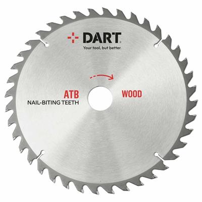 Dart SVR1903040 Silver Wood Saw Blade 190mm x 30mm x 40 Teeth