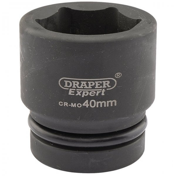 Draper 05120 Expert HI-TORQ® 6 Point Impact Socket, 1" Sq. Dr., 40mm