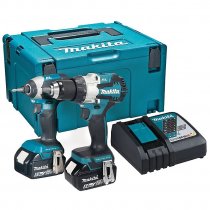 Makita DLX2507TJ 18V Twin Kit LXT (Brushless)