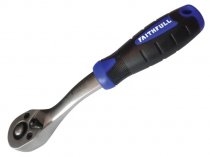 Faithfull FAISOCRAT38N Ratchet Handle Quick-Release 72 Teeth 3/8in Drive