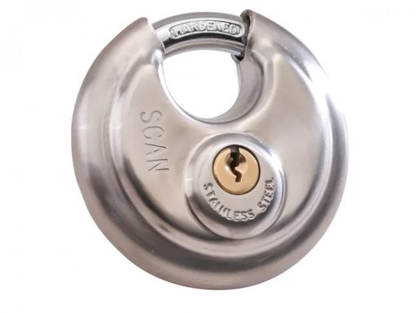 Scan SCAPLSS70DIS Disc Padlock 70mm