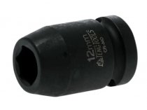 TengTools TEN920512N Impact Socket Hexagon 6-Point 1/2in Drive 12mm