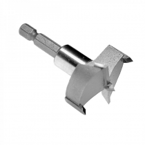 PTI EHC35 Tungsten Carbide Hinge Cutter with 1/4 inch Shank 35mm Diameter