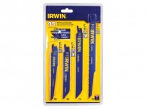 Irwin IRW4935496 Bi-Metal Reciprocating Blade Set, 11 Piece