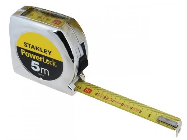 Stanley STA033932 PowerLock® Top Reader Tape 5m (Width 19mm)