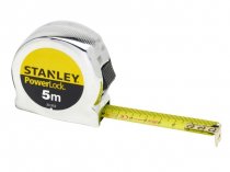 Stanley STA033552 PowerLock Classic Pocket Tape 5m (Width 19mm) (Metric only)