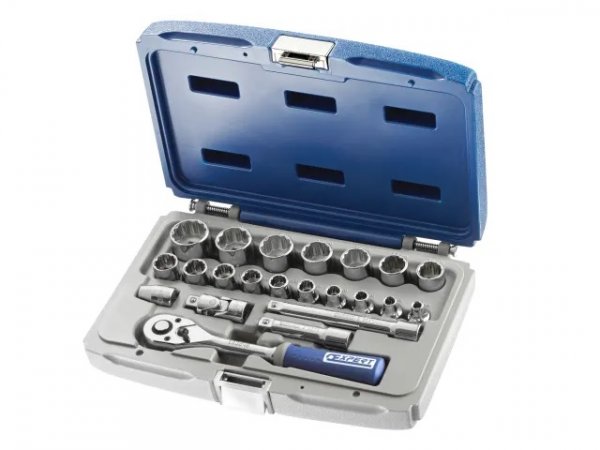 Expert BRIE031805B 3/8in Drive Socket & Accessory Set, 22 Piece