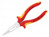 Knipex KPX2506160 VDE Snipe Nose Side Cutting Pliers (Radio) 160mm